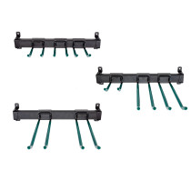 Industrial Grade 48" Garage Tool Organizer with 8 Hooks, 720 lbs. Total Holding Weight Industrial Grade 48" Garage Tool Organizer with 8 Hooks, 720 lbs. Total Holding Weight